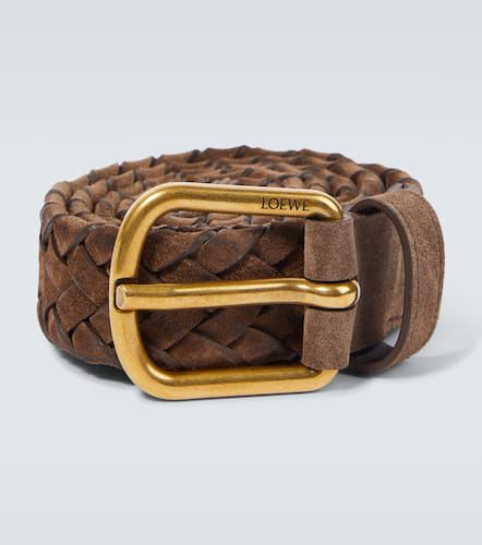 Loewe Braided suede belt - Loewe - Modalova