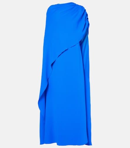 Abito lungo in misto seta - Oscar de la Renta - Modalova
