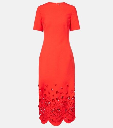 Abito midi in misto lana - Oscar de la Renta - Modalova