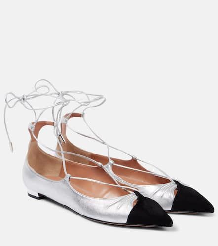 Aquazzura Ballerinas Gabi aus Leder - Aquazzura - Modalova