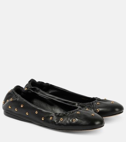 Eia studded leather ballet flats - Chloe - Modalova