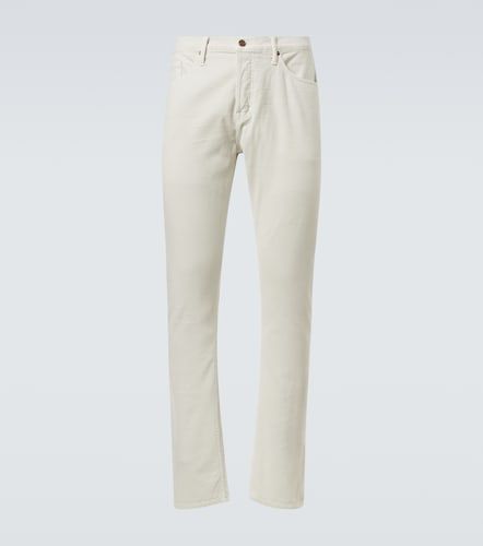 Pantalones slim de pana de algodón - Tom Ford - Modalova