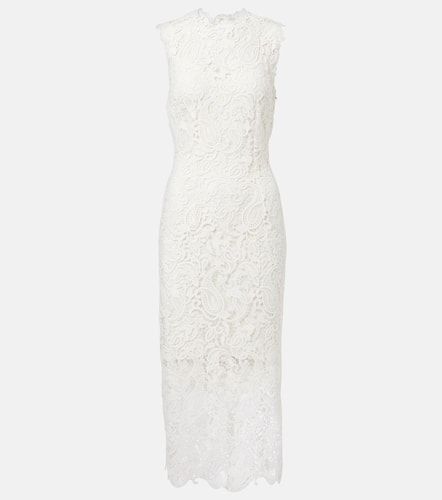 Monique Lhuillier Lace midi dress - Monique Lhuillier - Modalova