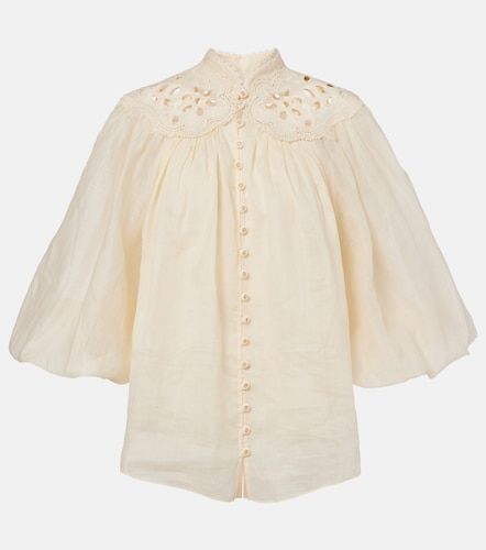 Bestickte Bluse Coco aus Ramie - Zimmermann - Modalova