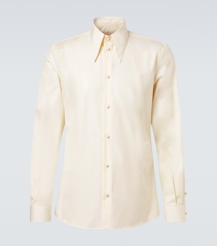 Camisa de popelín de algodón - Valentino - Modalova
