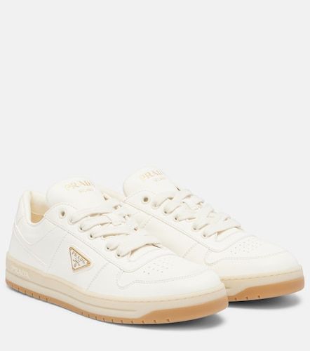 Prada Downtown leather sneakers - Prada - Modalova
