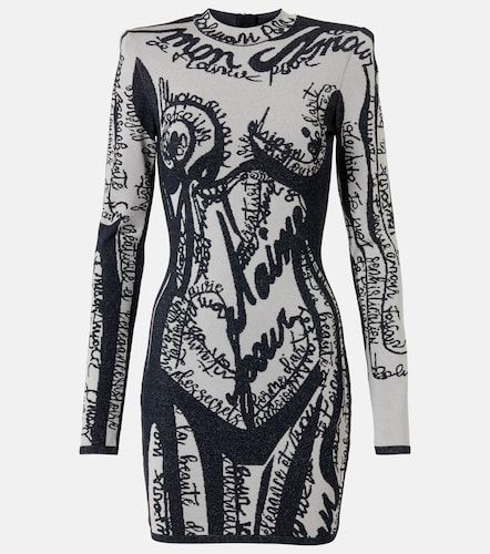 Balmain Vestido corto de punto - Balmain - Modalova