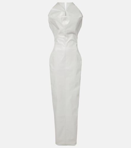 Rick Owens Abito lungo in canvas - Rick Owens - Modalova