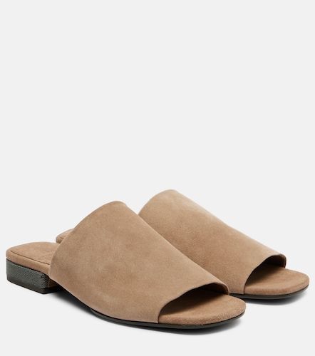 Brunello Cucinelli Suede sandals - Brunello Cucinelli - Modalova