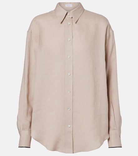 Brunello Cucinelli Linen top - Brunello Cucinelli - Modalova