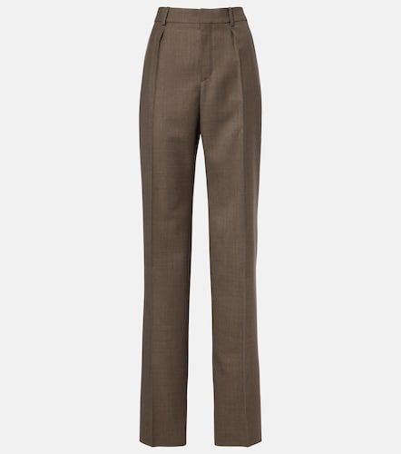 Saint Laurent Wool straight pants - Saint Laurent - Modalova