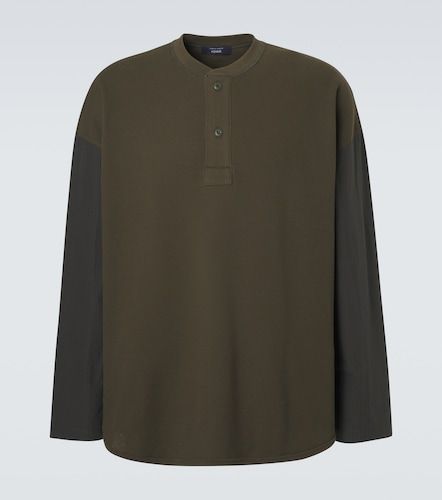 Comme des Garçons Camiseta con botones de jersey de algodón - Comme des Garcons Homme - Modalova