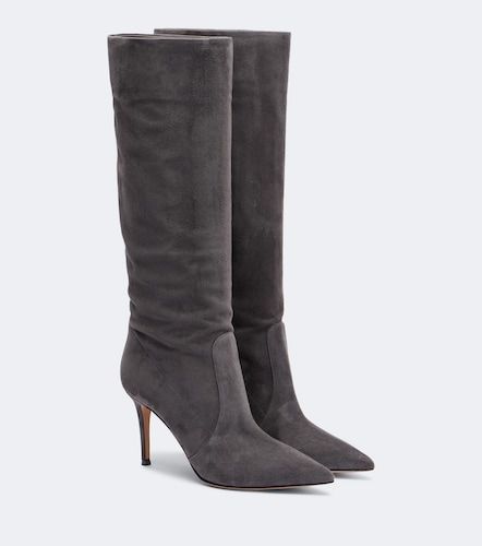 Botas altas Hansen de ante - Gianvito Rossi - Modalova