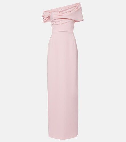 Abito lungo Sofia in crêpe bustier - Carolina Herrera - Modalova