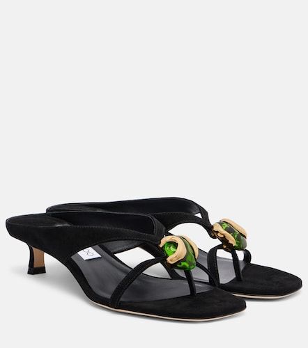 Emeri Stone suede thong sandals - Jimmy Choo - Modalova