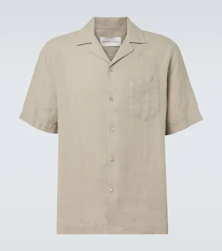 Camicia bowling Angelo in lino - Frescobol Carioca - Modalova