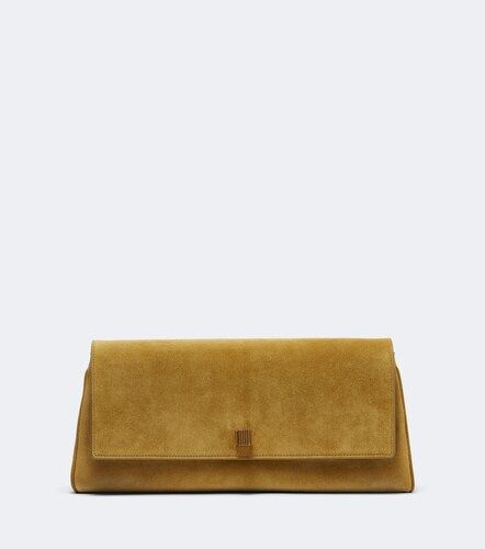 Clutch Audrey Medium aus Veloursleder - Khaite - Modalova