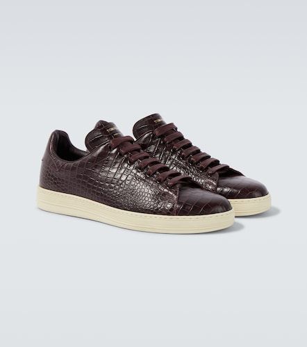 Warwick croc-effect leather sneakers - Tom Ford - Modalova