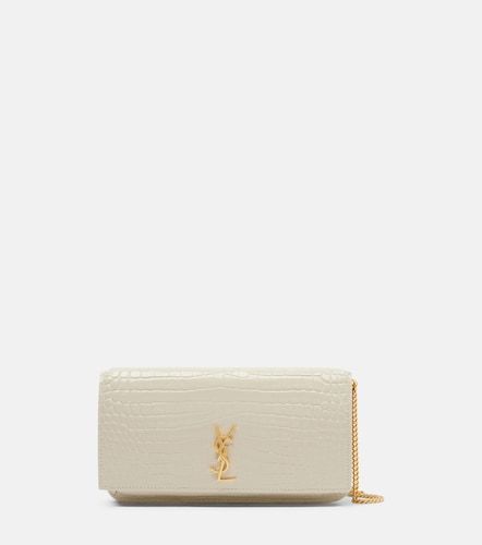 Bolso para móvil Cassandre Mini de piel - Saint Laurent - Modalova