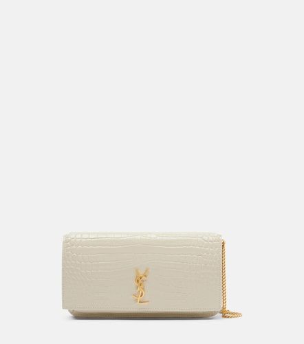 Porta cellulare Cassandre Mini in pelle - Saint Laurent - Modalova