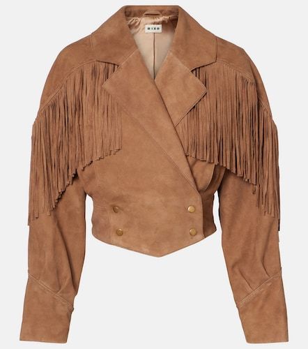 Rixo Jacke Darragh aus Veloursleder - Rixo - Modalova