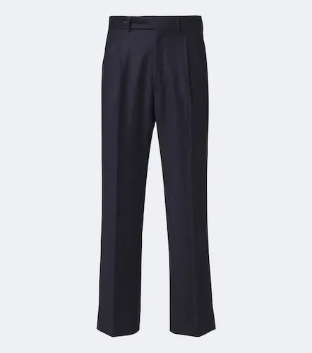 Wool and cashmere wide-leg pants - Stoffa - Modalova