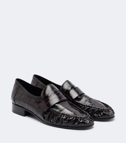 The Row Soft eel leather loafers - The Row - Modalova