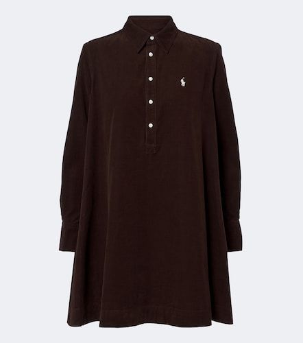 Abito corto in velluto di cotone a coste - Polo Ralph Lauren - Modalova