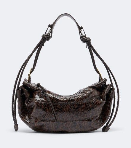 Maia Medium snake-effect leather shoulder bag - Isabel Marant - Modalova