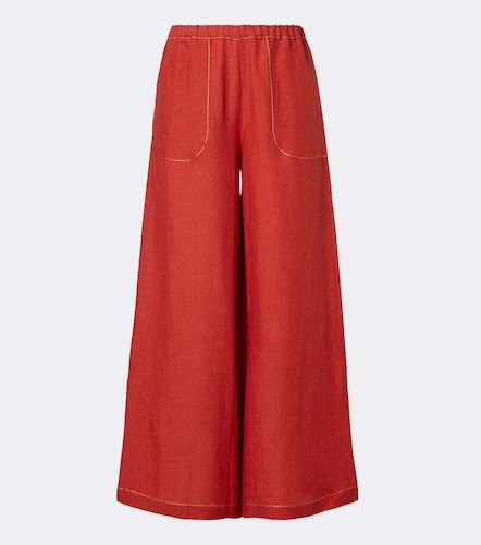 Eblouissant linen wide-leg pants - Eres - Modalova