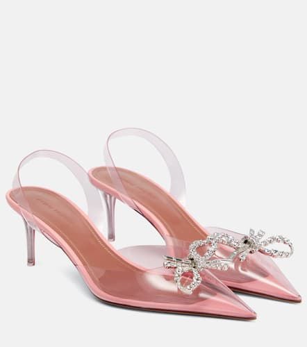 Rosie embellished slingback pumps - Amina Muaddi - Modalova