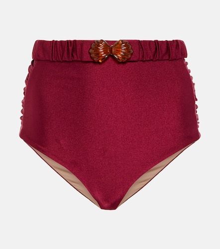 High-rise belted bikini bottoms - Johanna Ortiz - Modalova