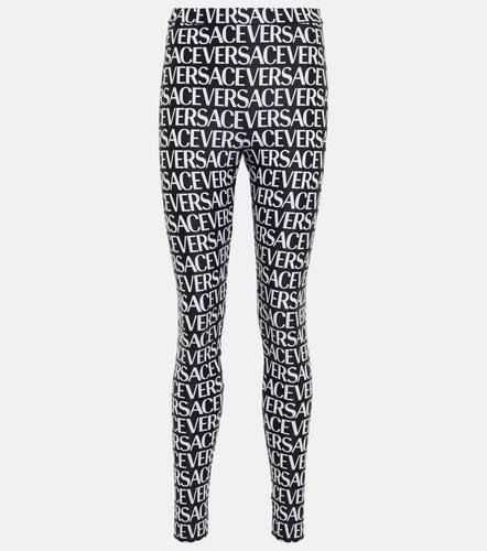 Versace Logo-print leggings - Versace - Modalova