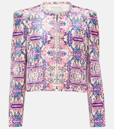 Valian printed cropped jacket - Isabel Marant - Modalova