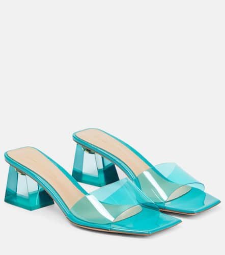 Cosmic leather-trimmed TPU mules - Gianvito Rossi - Modalova