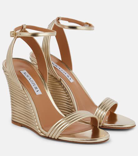 Sandali Wow in similpelle con zeppa - Aquazzura - Modalova