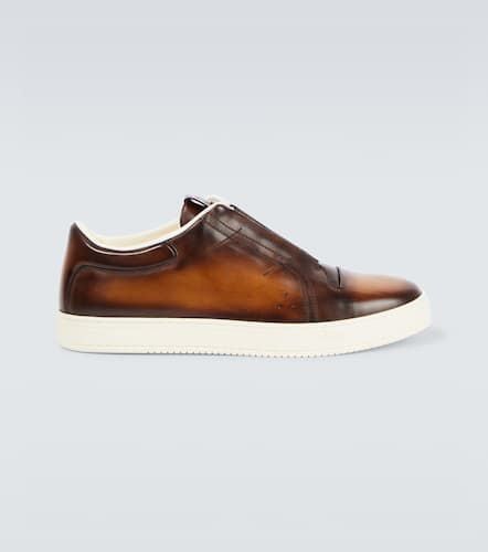 Playtime leather slip-on shoes - Berluti - Modalova