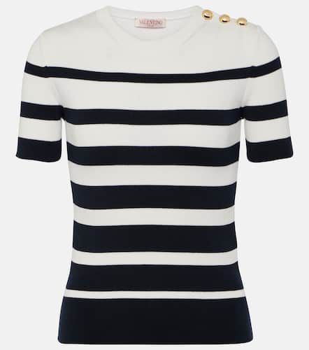 Valentino Striped cotton top - Valentino - Modalova