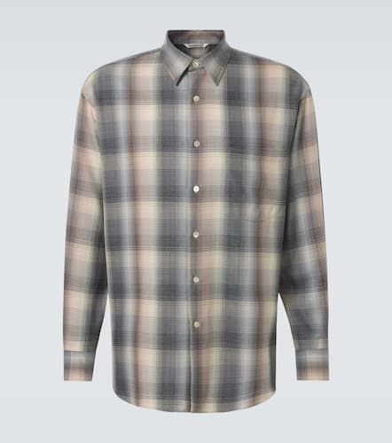 Auralee Checked wool shirt - Auralee - Modalova