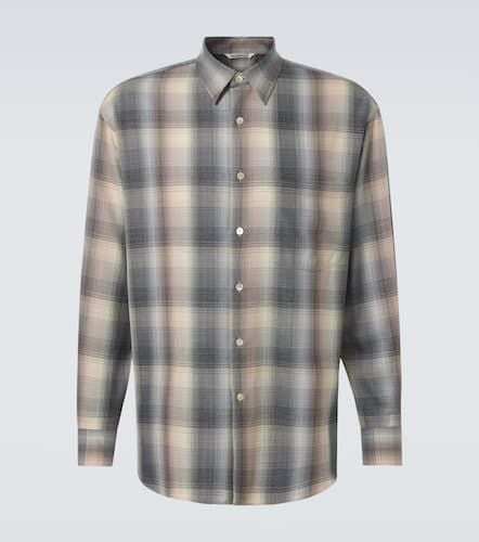 Auralee Checked wool shirt - Auralee - Modalova