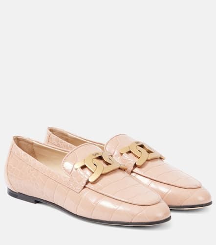 Kate croc-effect leather loafers - Tod's - Modalova