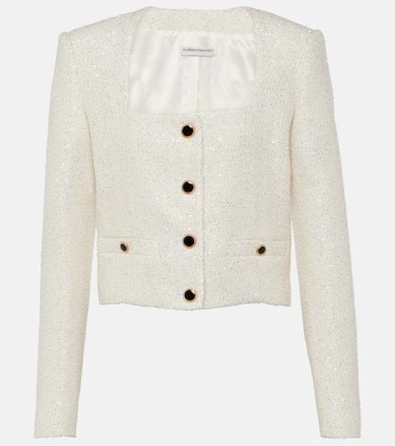 Sequined tweed jacket - Alessandra Rich - Modalova