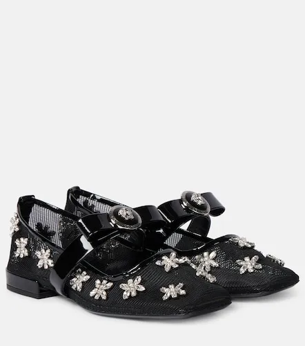 Bailarinas Gianni Ribbon adornadas - Versace - Modalova
