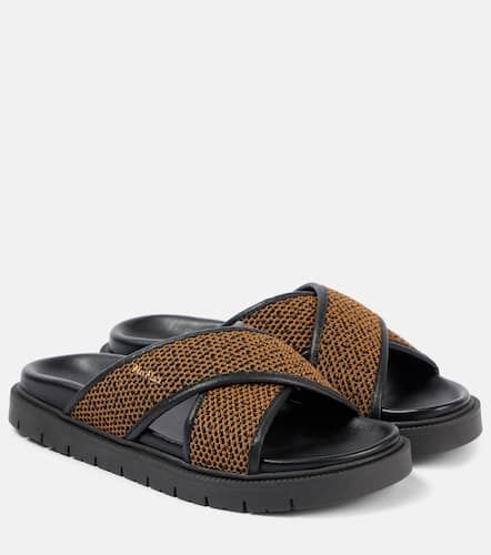 Max Mara Party raffia slides - Max Mara - Modalova