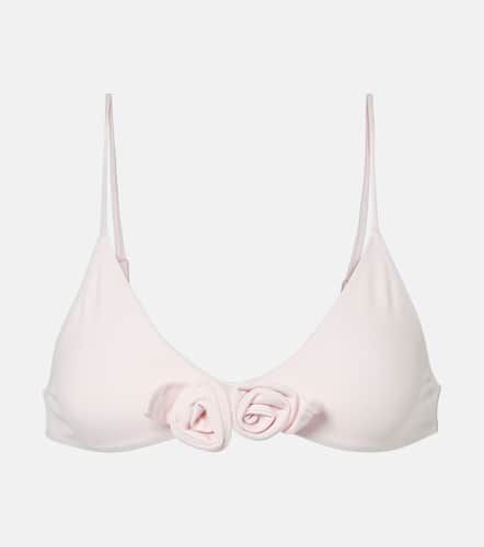 Floral-appliquÃ© bikini top - Coperni - Modalova