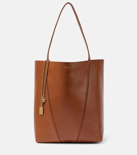 ChloÃ© Spin Medium leather tote bag - Chloe - Modalova