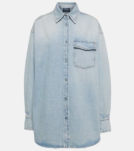 Camisa oversized Targa de denim - Sportmax - Modalova