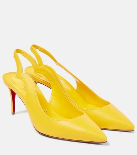 Hot Chick Sling 70 leather slingback pumps - Christian Louboutin - Modalova