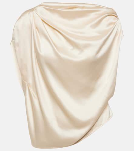 The Sei Draped silk satin top - The Sei - Modalova