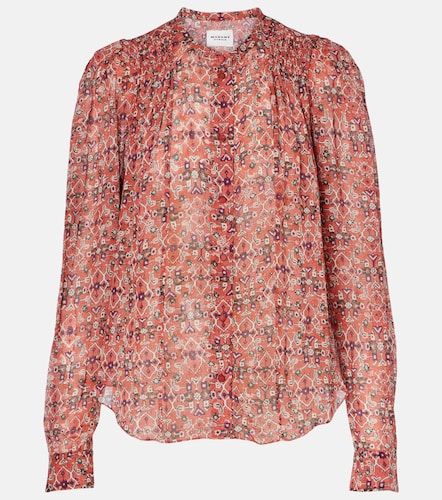 Blusa Neolin de crepé estampada - Marant Etoile - Modalova